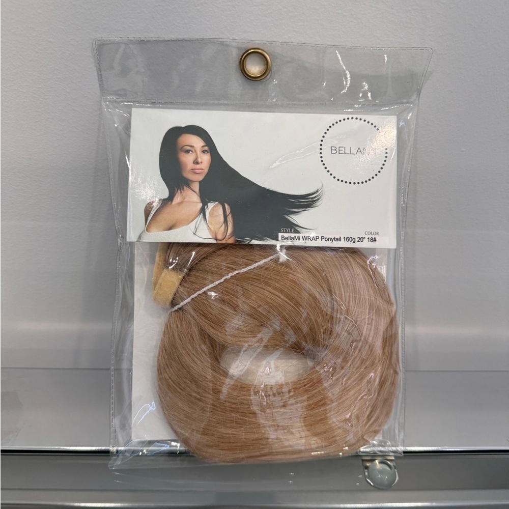 Bellami Wrap Pony Tail 160g 20” (Color #18)